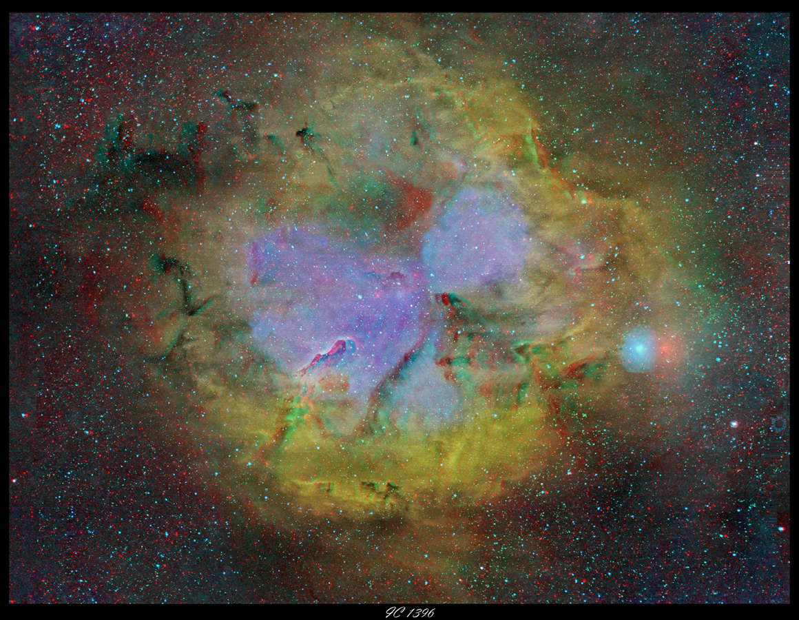 Astro Anarchy: IC 1396 as an anaglyph Red/Cyan 3D
