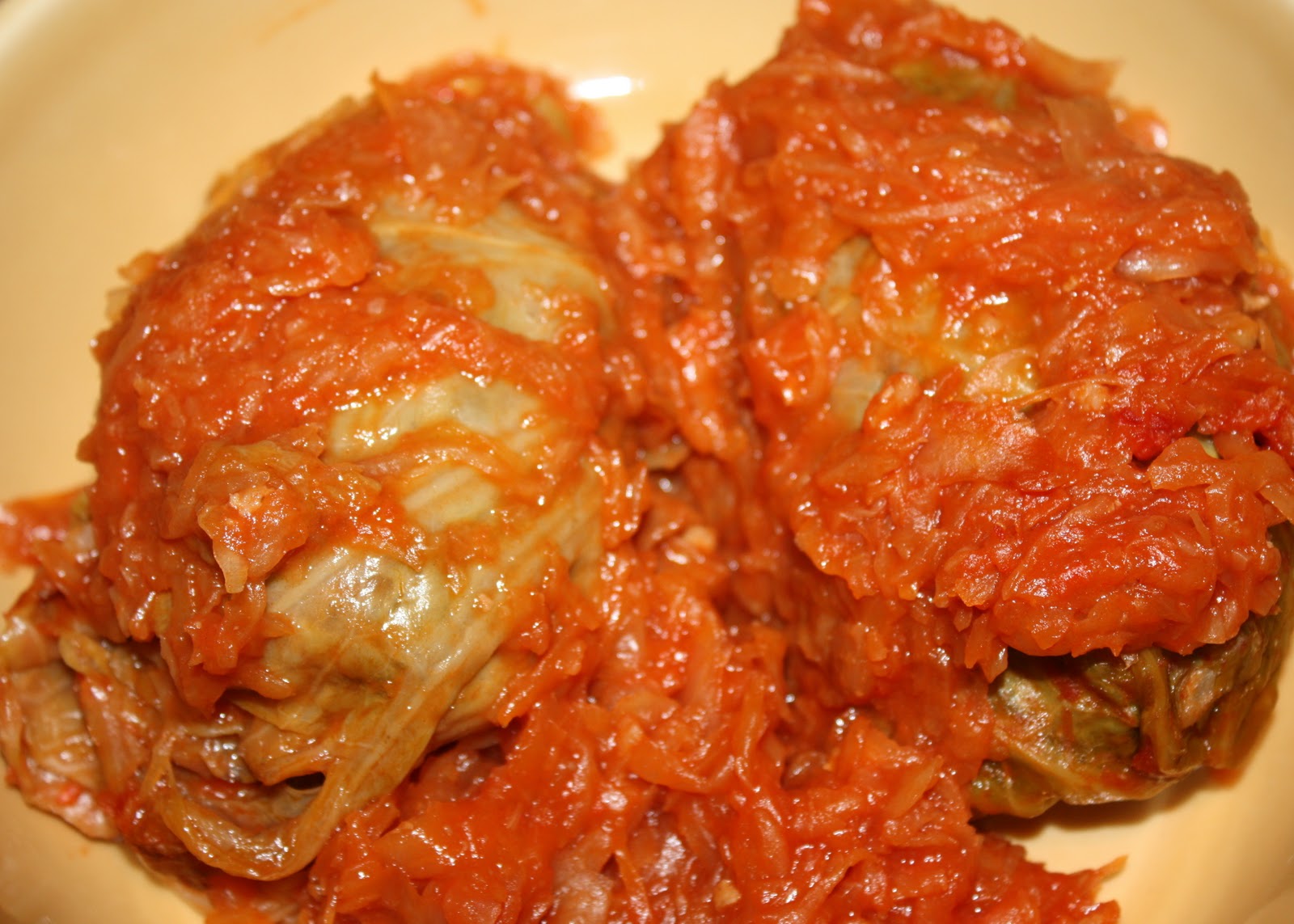 The Farmhouse Foodie Nana's Stuffed Cabbage