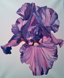 joyce watercolor faulknor painting iris dark paintings watercolorist watercolour flowers watercolors flower florals techniques tutorials artists tips botanical step tattoo