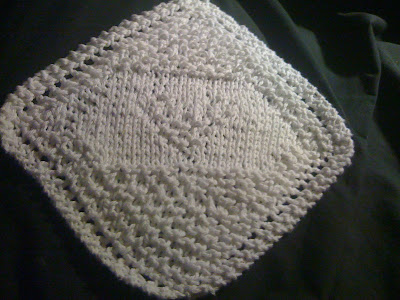 Free Knitted Dishcloth Pattern by Dario