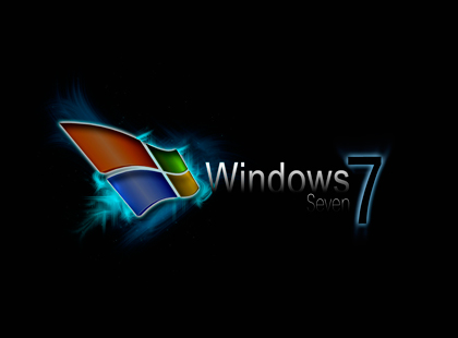 wallpaper hd windows 7. Windows seven 7 logo wallpaper