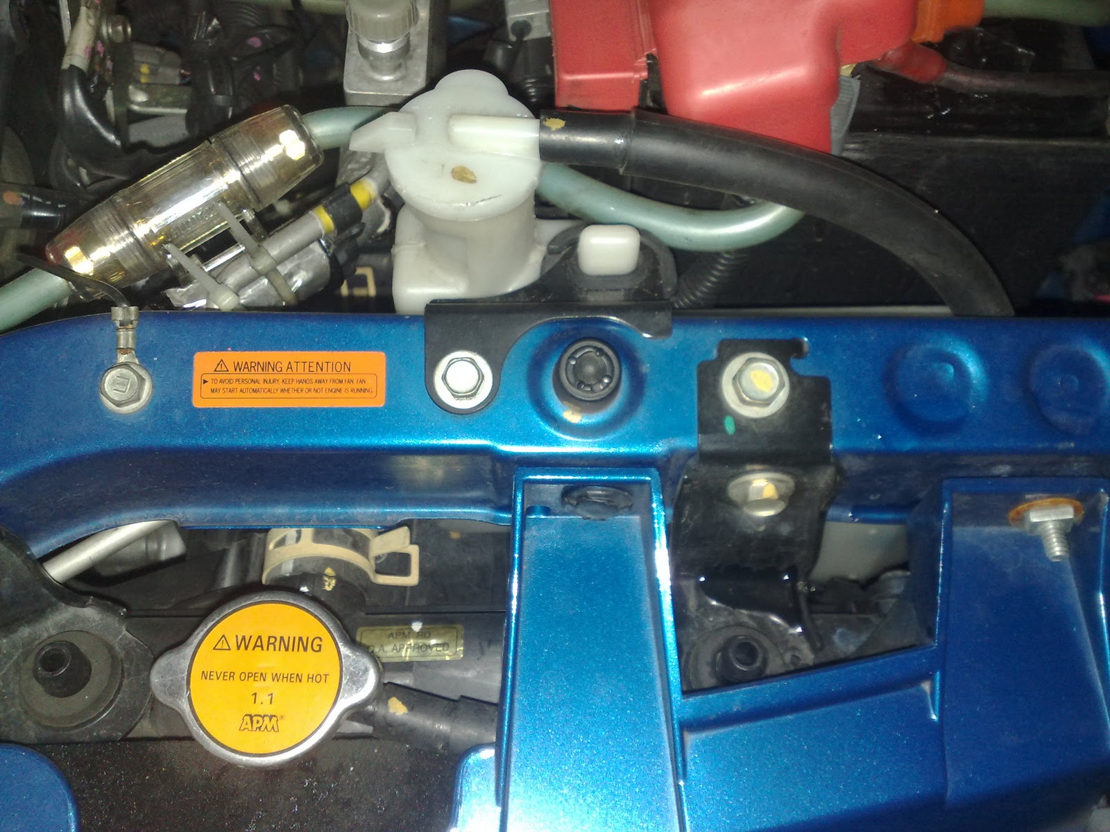 The journey begins It is time to change your coolant.