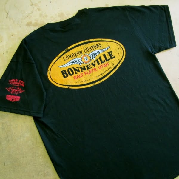 Lowbrow Customs Bonneville Speed Week Support T-Shirts!!!