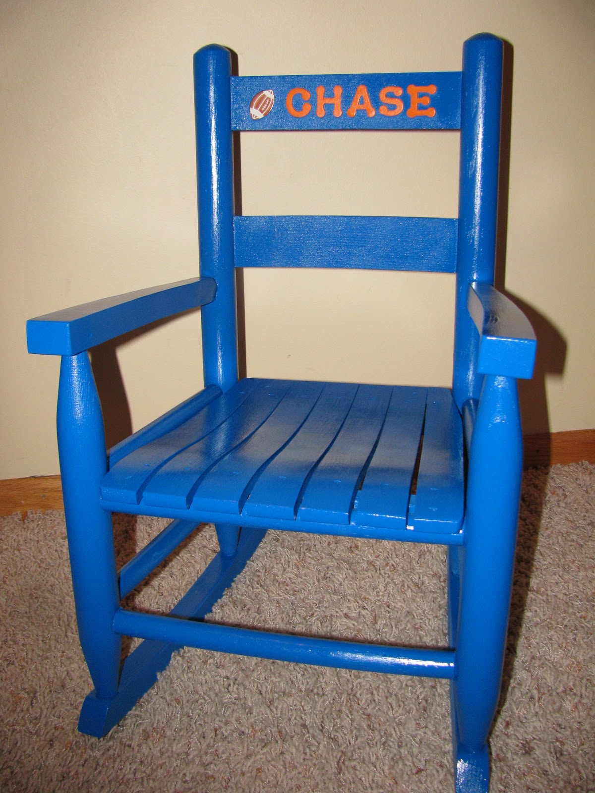 Custom Personalized Toddler Rocking Chairs!