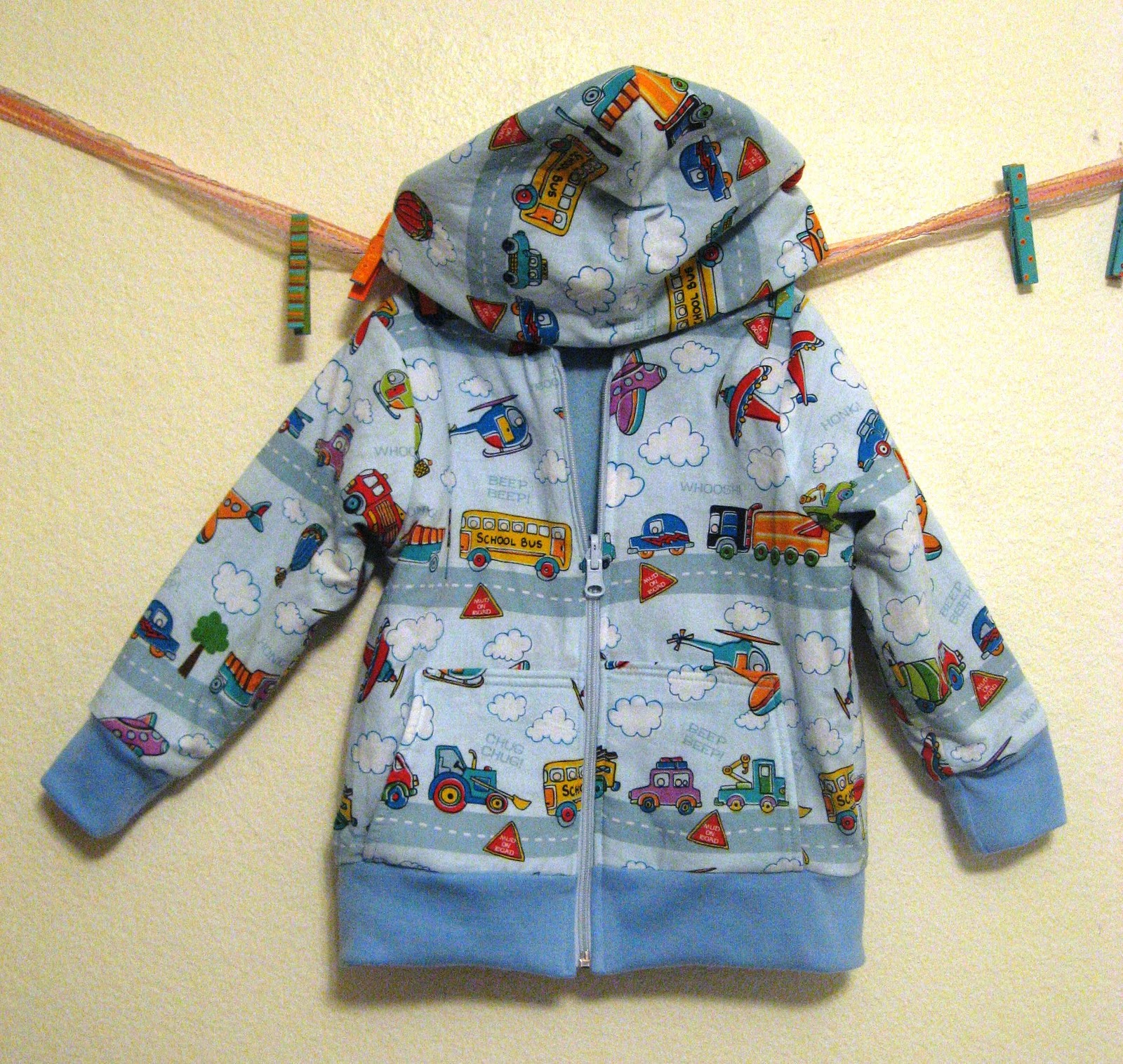 Kadiddlehopper Kitschy Coo Reversible Hoodie boy style