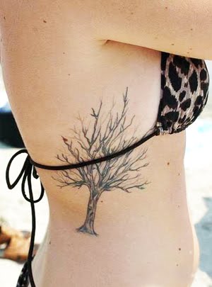 Tree tattoos are the latest art form in tattoo designs
