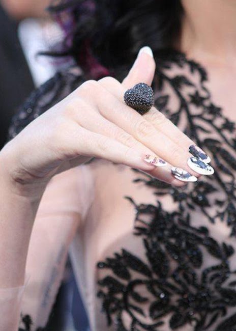 Katy perry nails tattoo design
