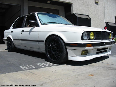 BMW E30 CARS: E30 with 17 inch Alpina wheels