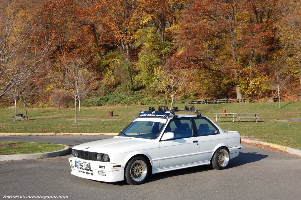 BMW E30 CARS BMW E30 318i Roof Racks wallpapers