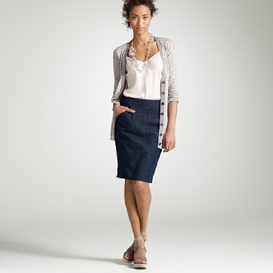 LIfe and Style: A to Z...: D.S....Denim Skirt!