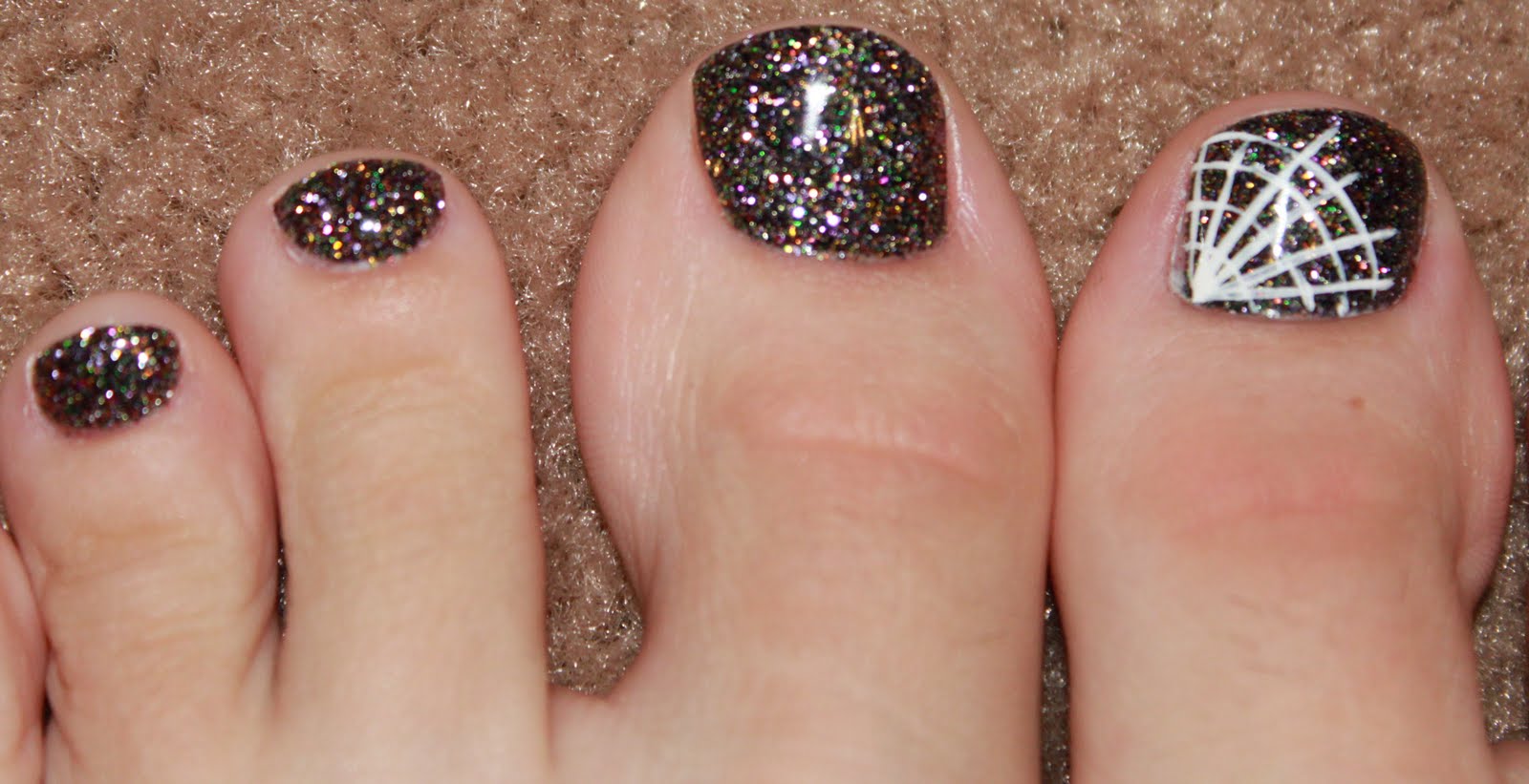 35 Winter Toe Nail Art Designs