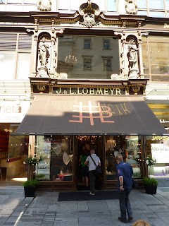 L'ingresso di Lobmeyr Vienna Lobmeyr
