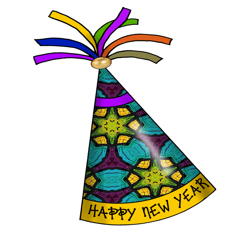 happy new year hat clipart - photo #40