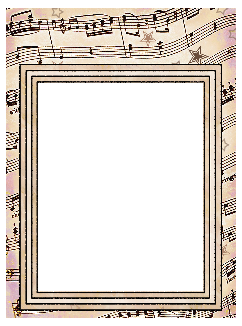 clipart music sheets - photo #25