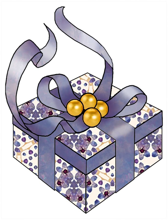 free clipart christmas present box - photo #15