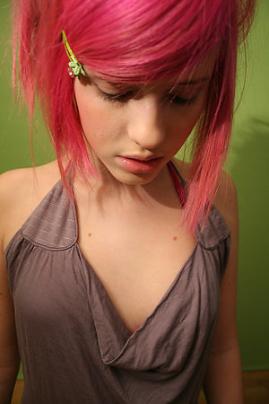 Emo Hairstyle With Emo Red Hair Style Picture 2