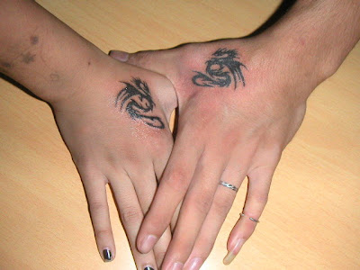 Hand Scorpion Tribal Tattoo