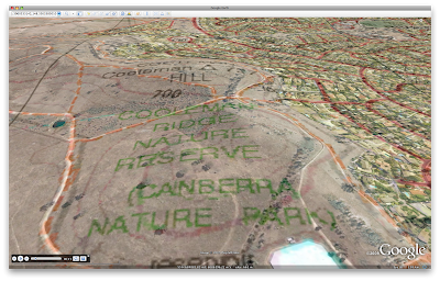 Macintosh GPS: Overlaying a topographic map on Google Earth