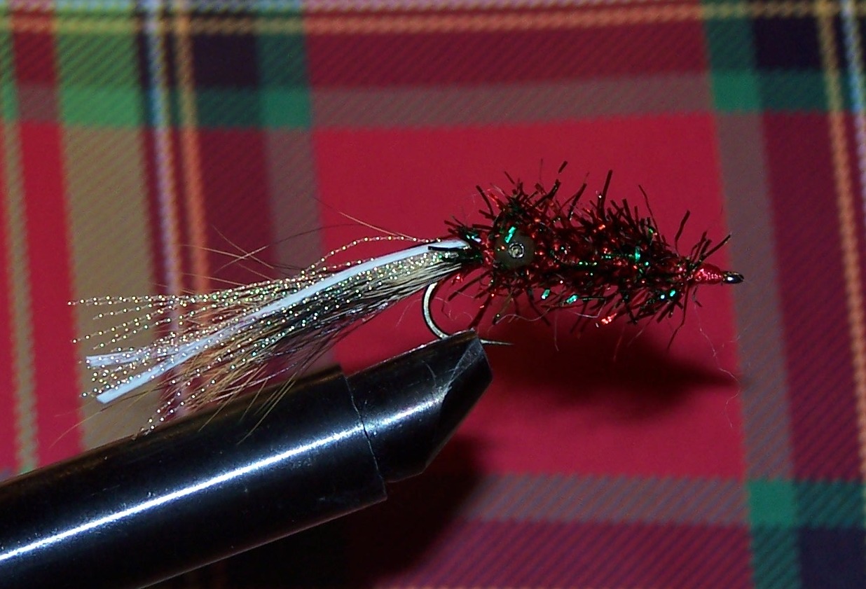 The Naturalist's Angle: Christmas fly tying fun