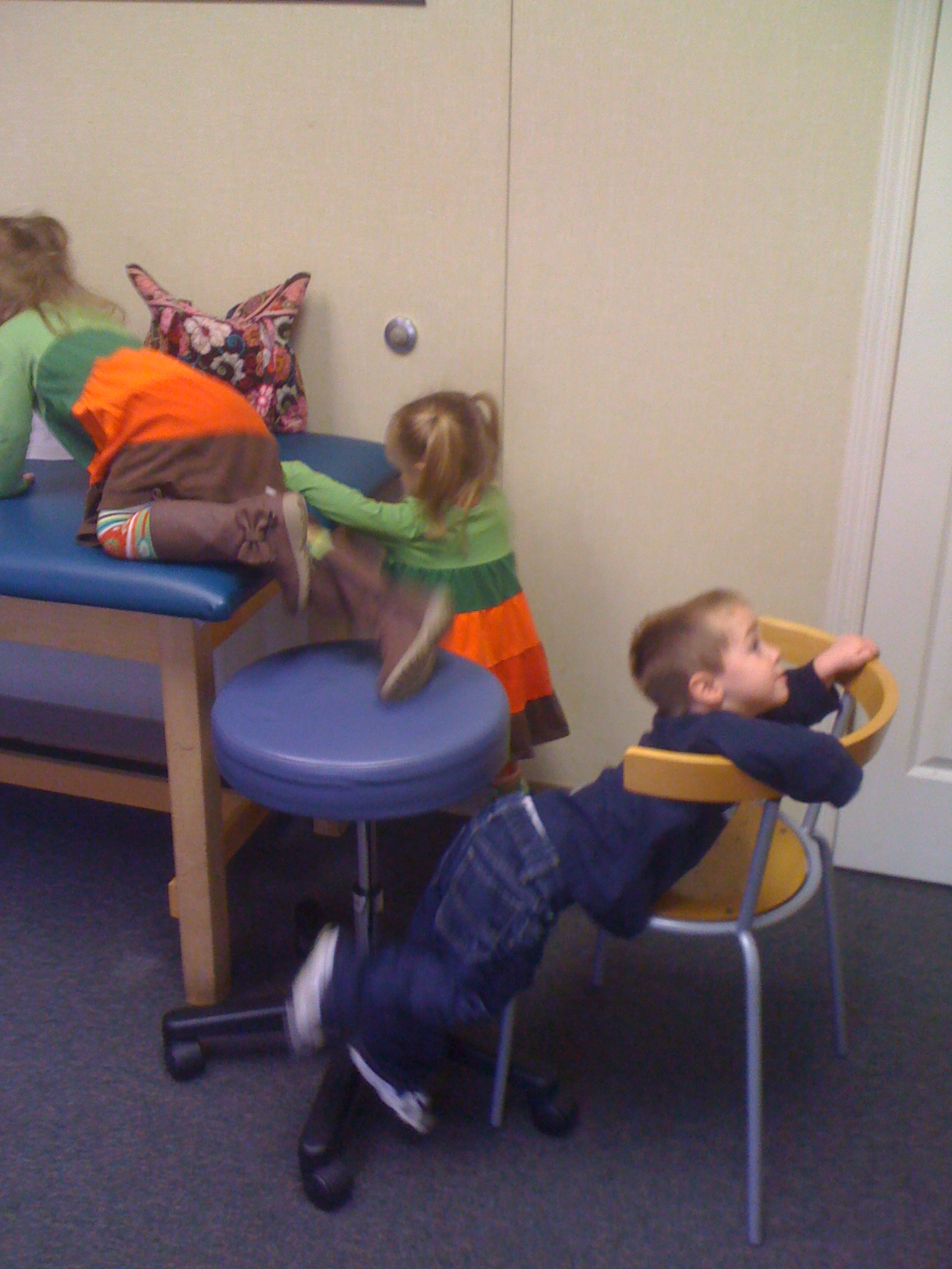 Wilke Quads 3 year old checkup