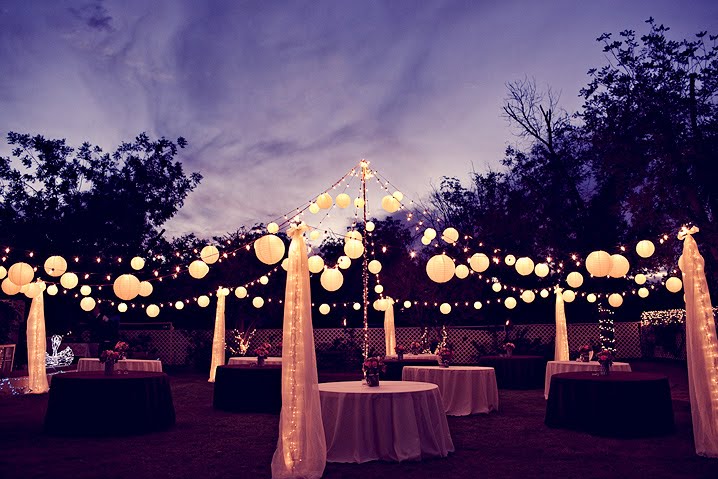 The day TWO become ONE.: Outdoor Wedding Reception Ideas