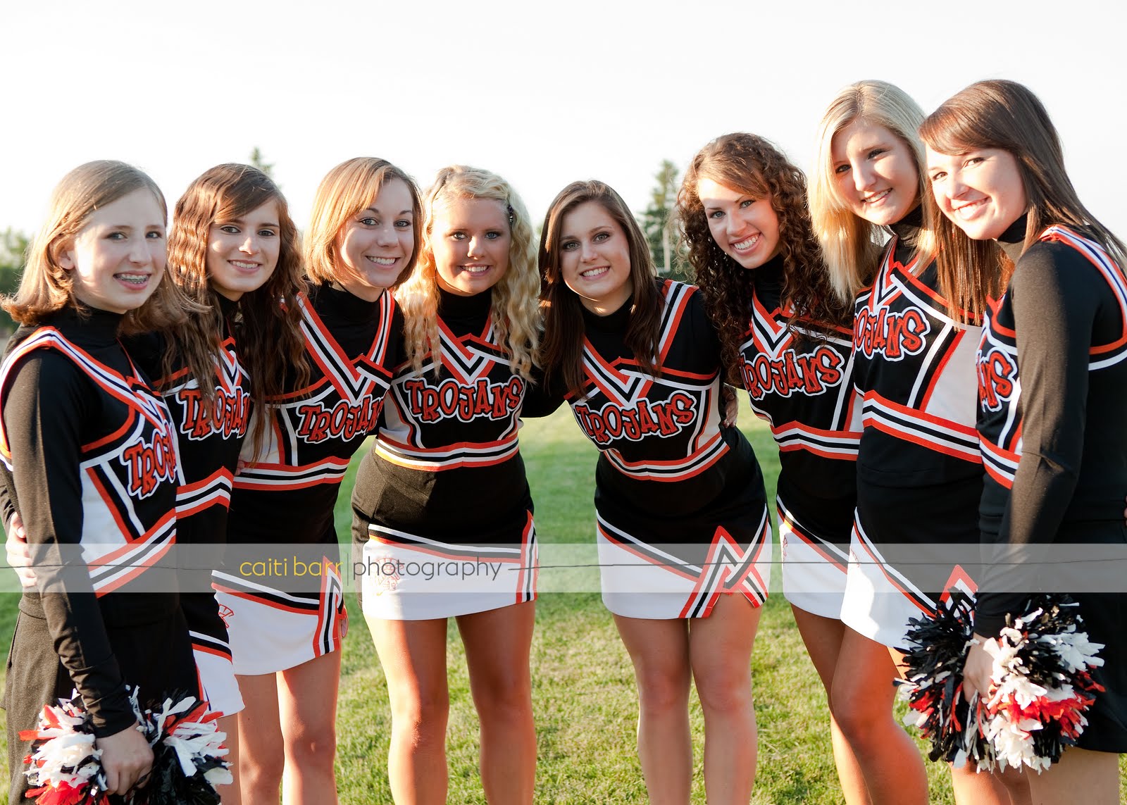 caiti barr photography: Trojan Cheerleaders