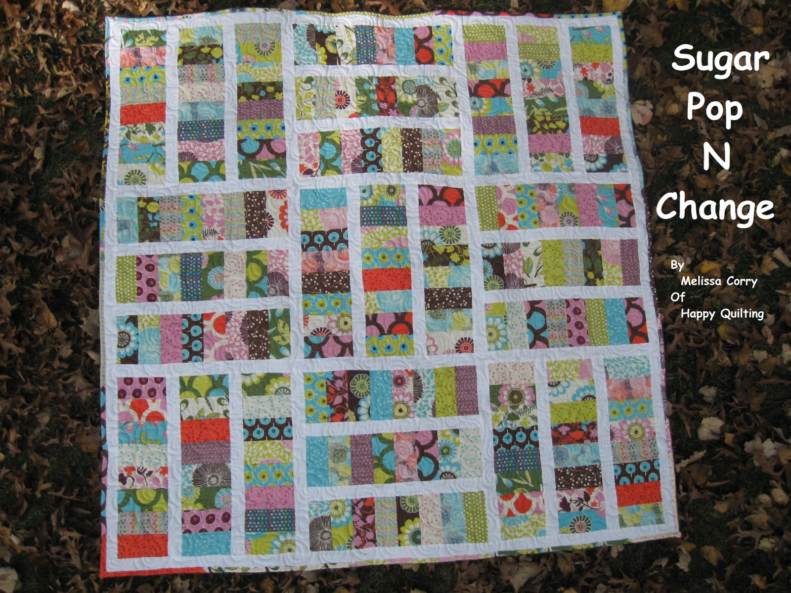 SewCraftyJess Completed Mini Stacked Coins Quilt