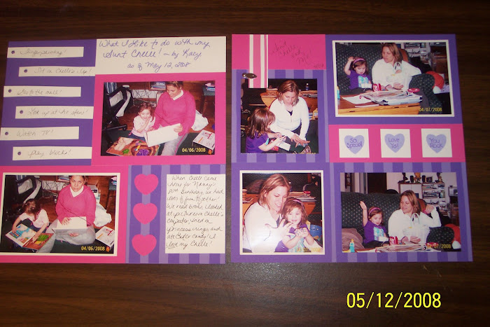 Another scrapbook layout