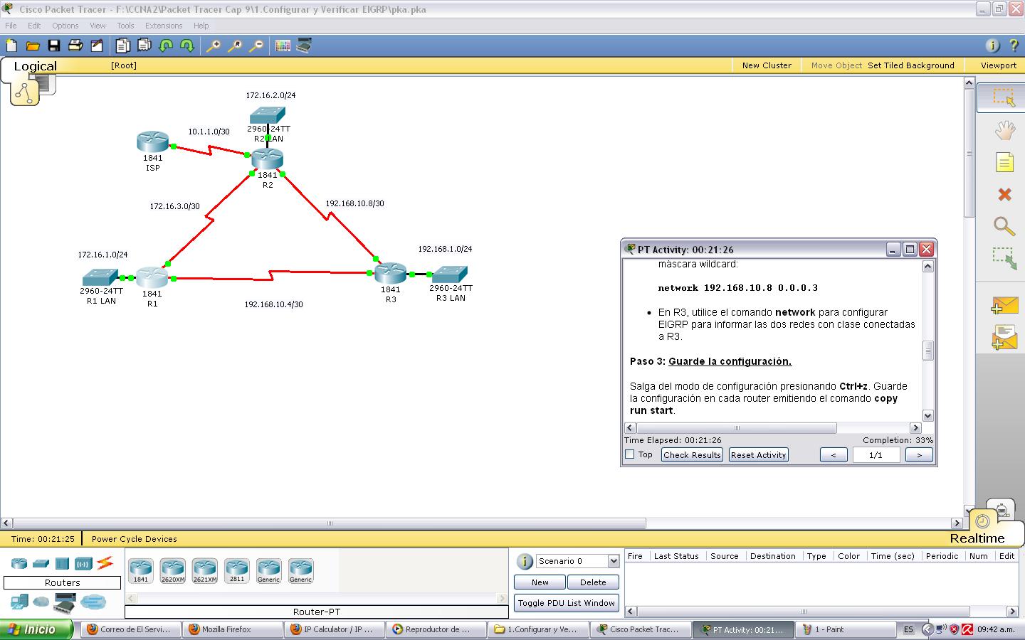 Luchando por aprender capitulo 9 ccna 2