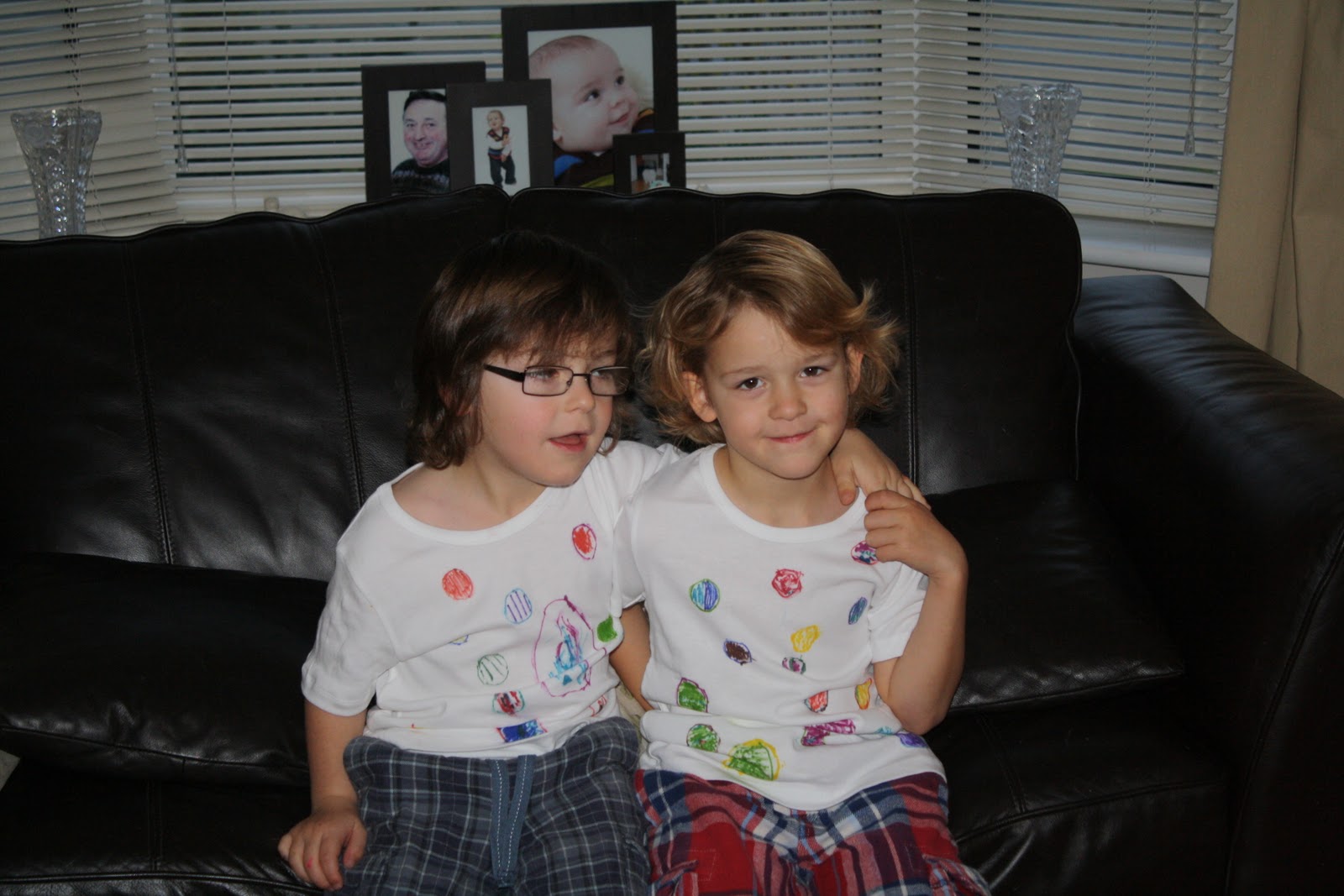 make your own spotty t shirt