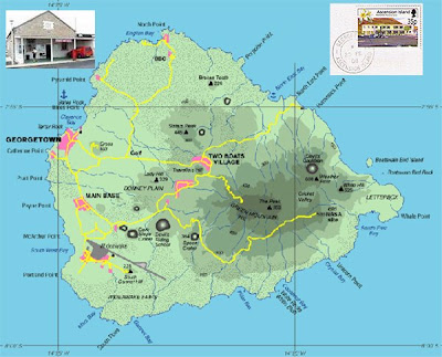 Ascension Island Map