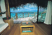 Manihi Overwater Bungalow Interior