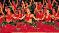 Tahitian Dancers in Costume