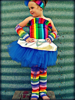 crochet d lane: My Favorite Rainbow Girl