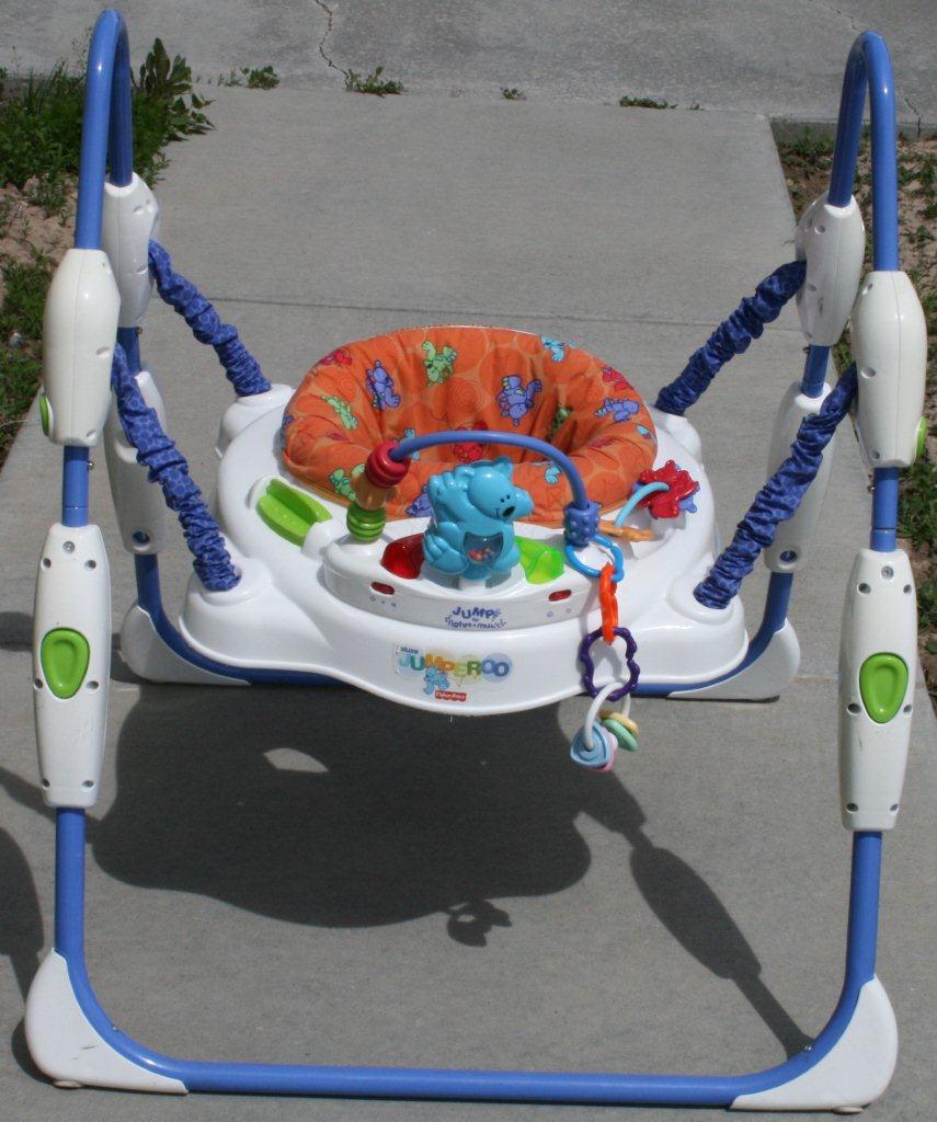 VIRTUAL GARAGE SALE Fisher Price Deluxe Jumperoo 35 SUPER CLEAN