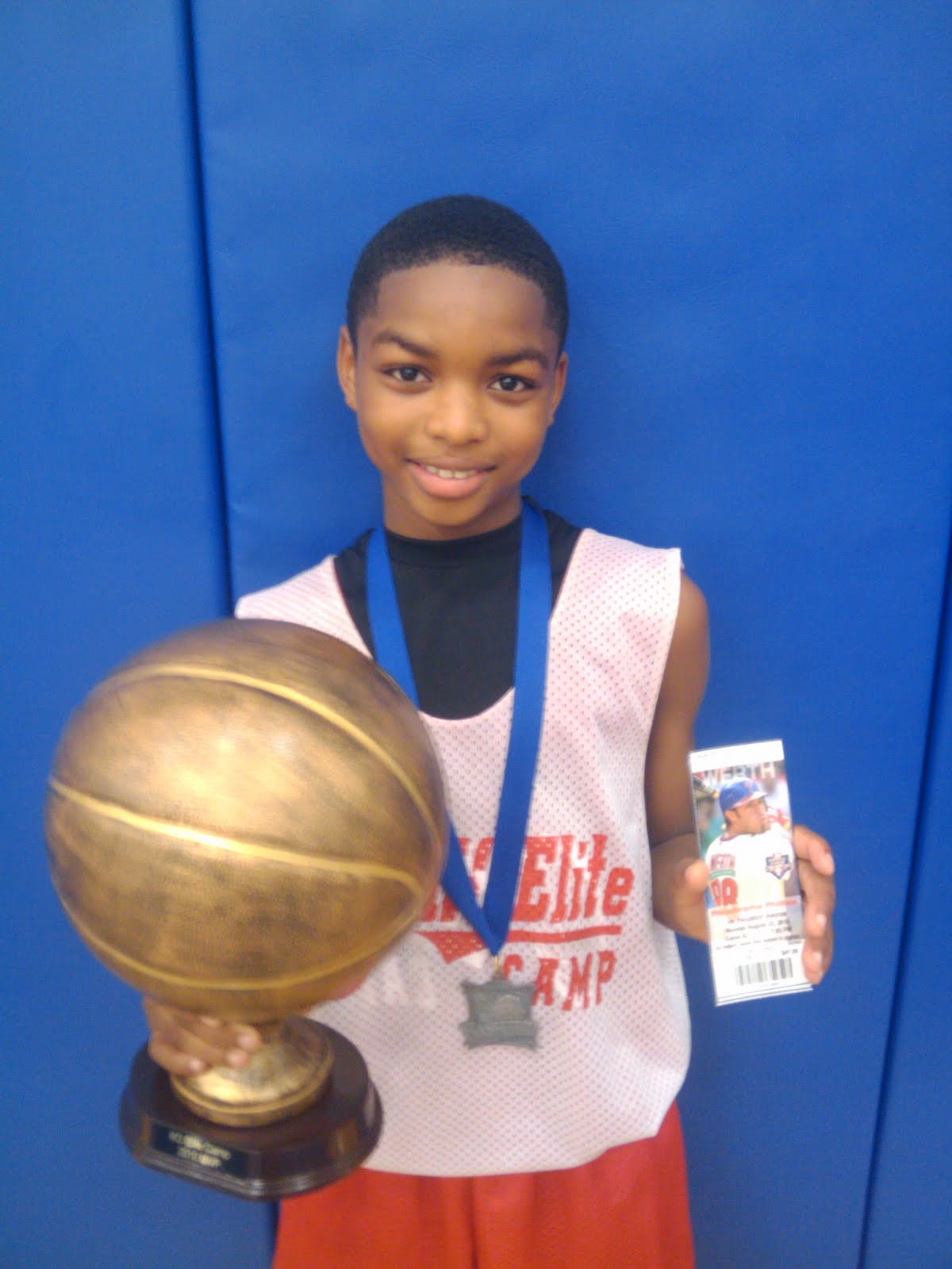 MVP Joshua Sharkey KO Elite Basketball Camp Philly 2010 Middle School Elite