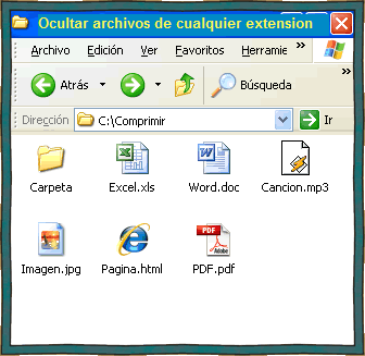 Ocultar archivos