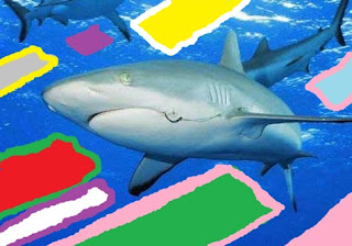 Pintura inspirada en escamas de tiburón