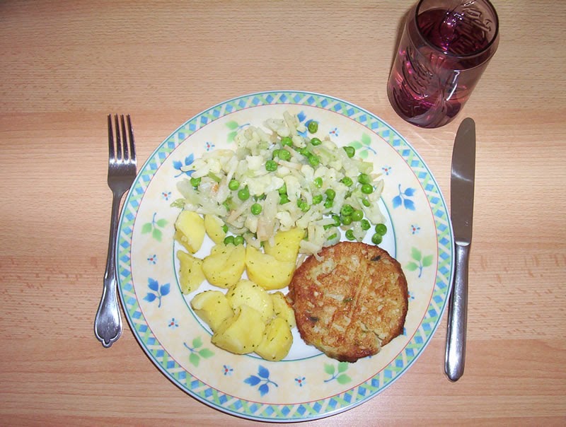 Paul testet dietix: Blumenkohl - Käse - Medaillons