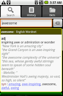 Social & Mobile Inc.: ColorDict Universal Dictionary supports Android ...