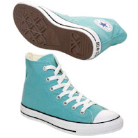 converse bleu turquoise