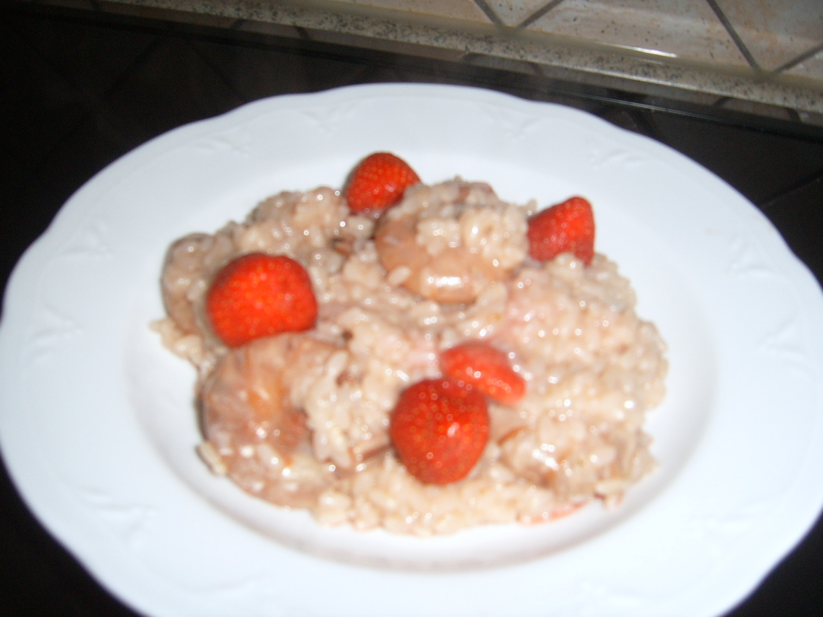 Provare Per Gustare... RISOTTO FRAGOLE E CODE DI GAMBERONI