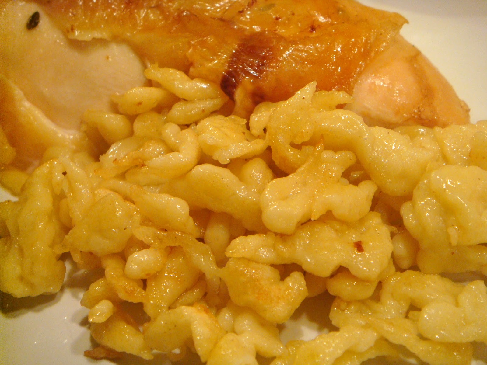 Delicious Dishings: Roast Chicken And Spaetzle