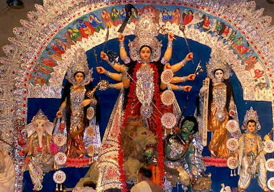 Goddess Durga Picture from Durga Puja Celebrations