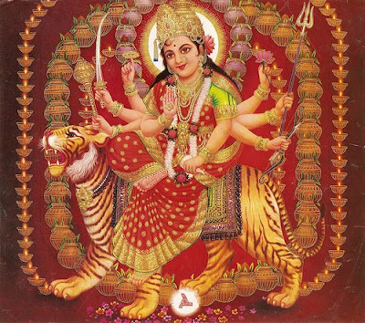 durga. of Goddess Durga Maa - Maa