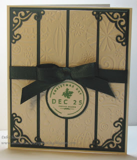 Deb's Paper Creations: Belated Christmas Wishes