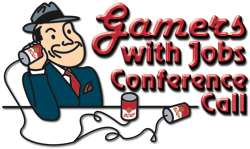 Gamers With Jobs Conference Call Logo