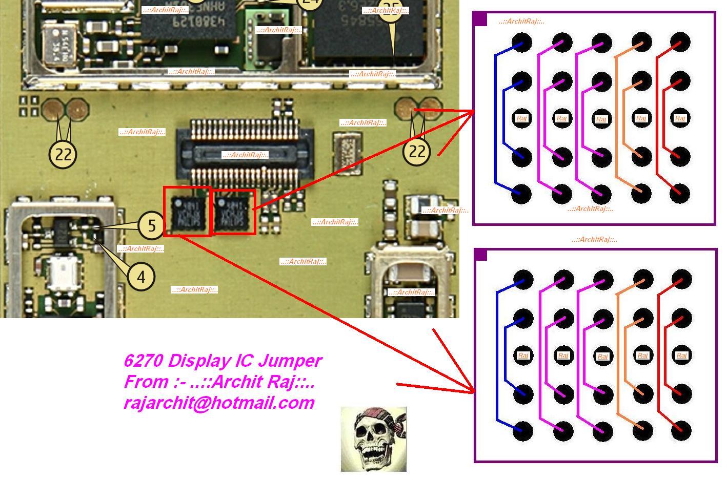 6270 Display IC Jumper - Life Telecommunications