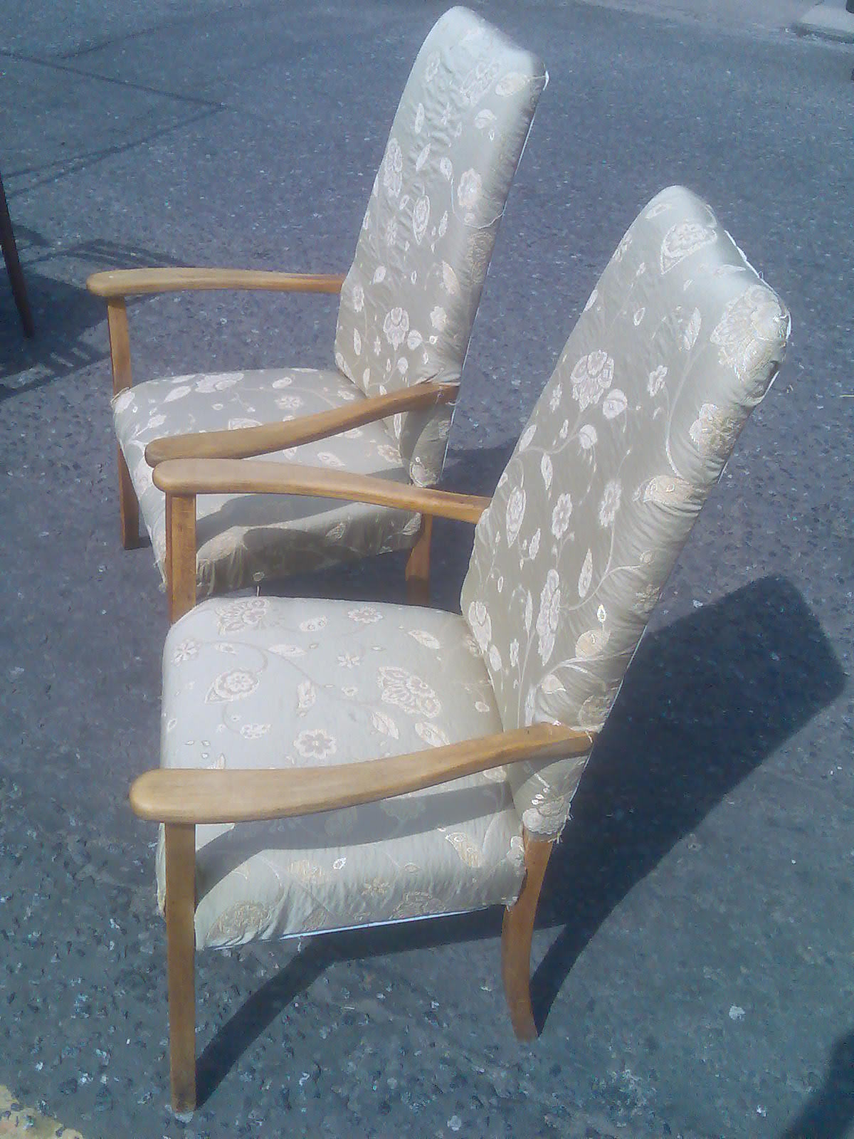 Retro Rummage 40s Shabby Chic Armchairs