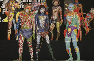 Body Painting Magazine: Art Body Painting Show | Pinta Figuras | Body